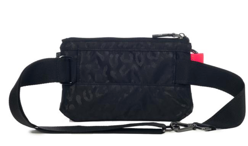 Image Title ANDI Urban Clutch - Black Leopard Pop Pink